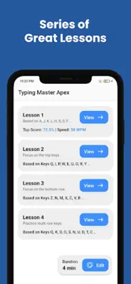 TypingMaster android App screenshot 2